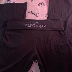 Victorias Secret Foldover Flared Leggings